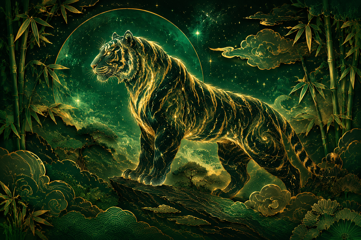 Tygrys w chińskim zodiaku — król odwagi i charyzmy Wielkiego Wyścigu