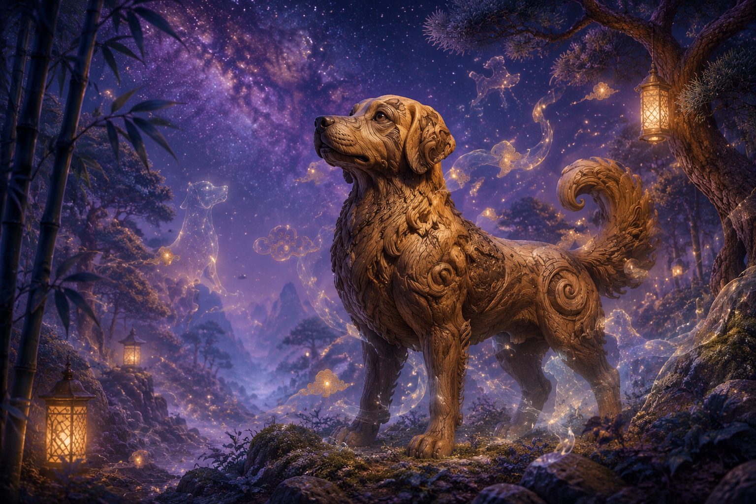 Chiński znak zodiaku 1994 — Pies Drewniany